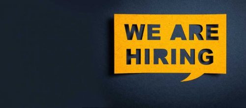 We are hiring