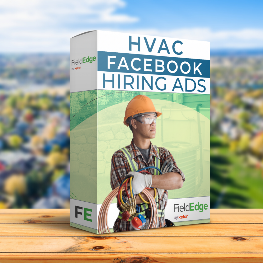 HVAC Hiring Ad Templates for Facebook FieldEdge
