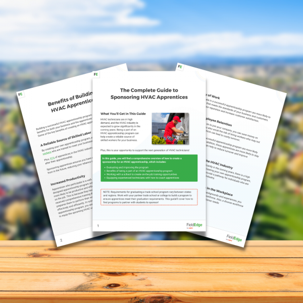 FieldEdge Building Your Own HVAC Apprenticeship Guide