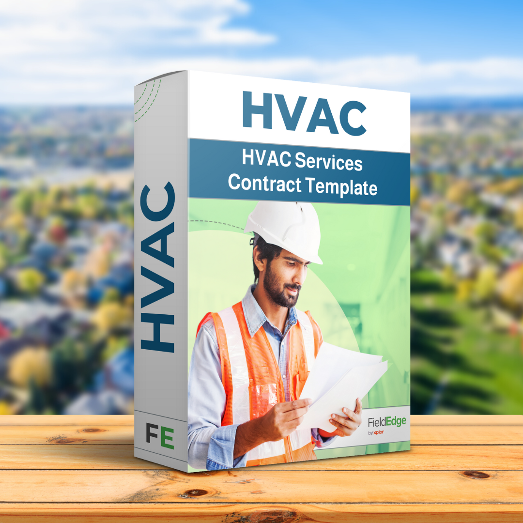 HVAC Services Contract Template FieldEdge